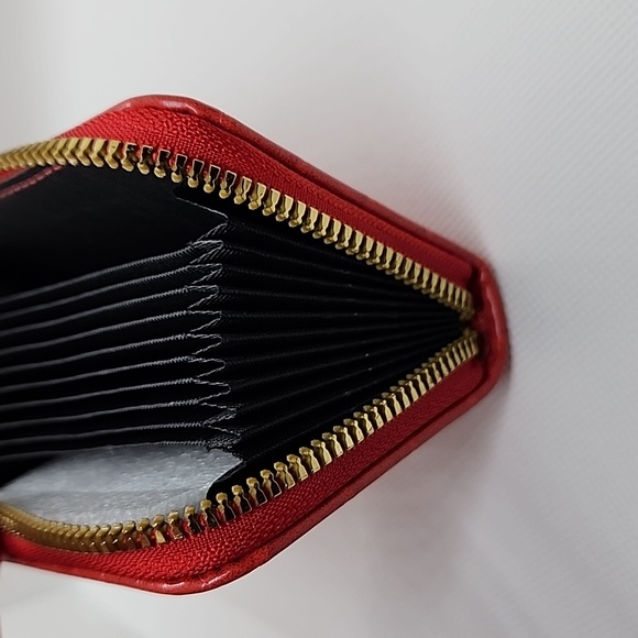 Small Zip Around Card Case - Picture 6 of 11